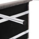 Set 4 Sedie in Metallo e Poliestere  Grigie