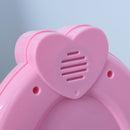 Specchiera Giocattolo per Bambini con Sgabello   Rosa