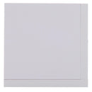 Mensola Scaffale Libreria Porta CD in Legno 95x17x18 cm  Bianca