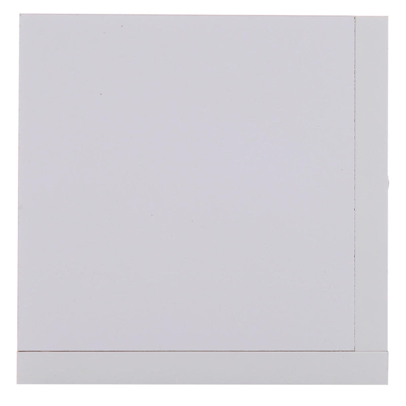 Mensola Scaffale Libreria Porta CD in Legno 95x17x18 cm  Bianca