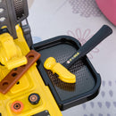 Banco da Lavoro con 60 Attrezzi per Bambini   Giallo e Nero