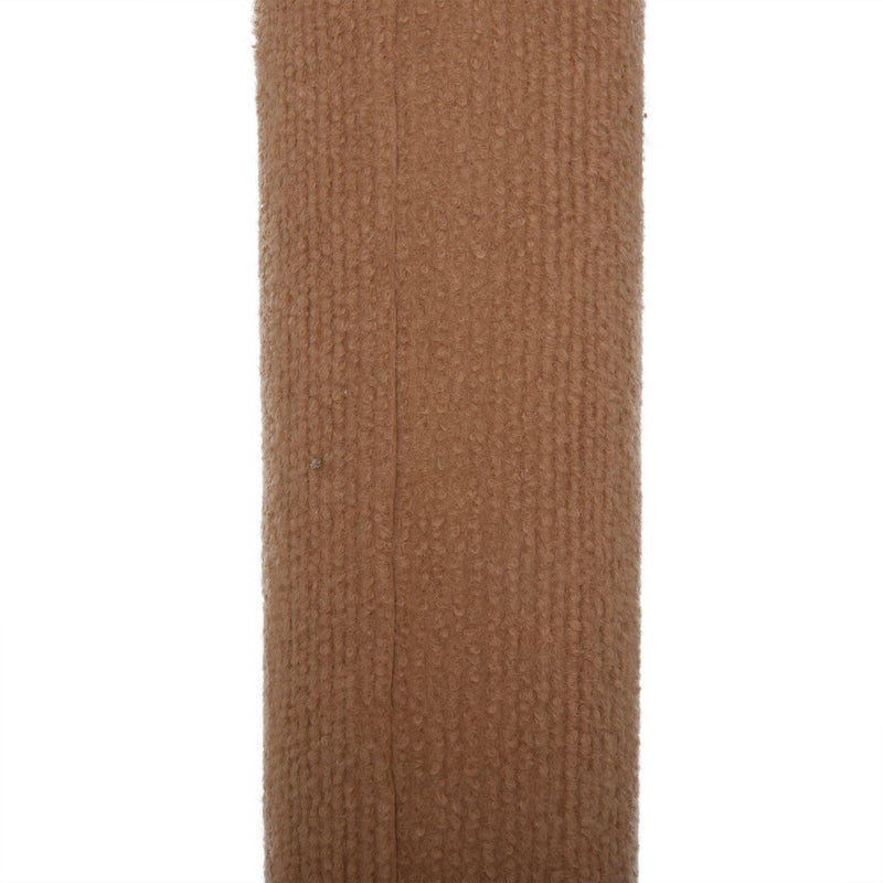 Albero Tiragraffi per Gatti in Legno 43x27x228-260 cm  Marrone