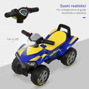 Quad Cavalcabile per Bambini   Blu