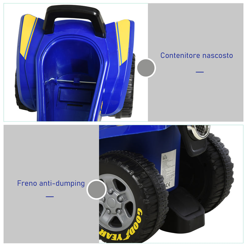 Quad Cavalcabile per Bambini   Blu