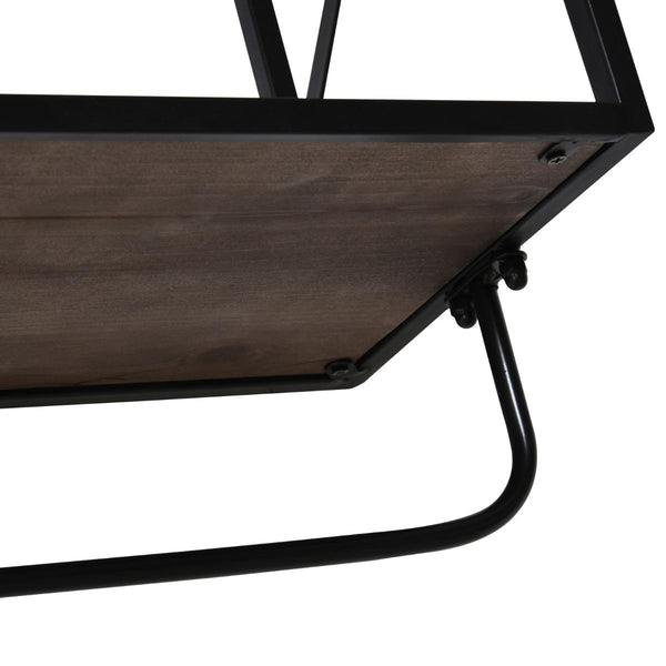 acquista Scaffale da Parete 55x22,5x50 cm in Metallo e Legno