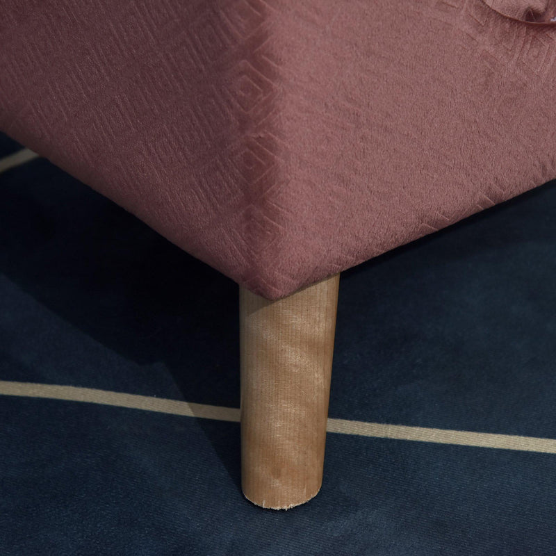 Cuccia Rialzata per Gatti e Cani 35x35x39,5 cm  Rosa Antico