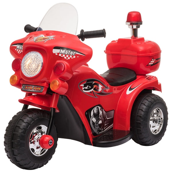 Moto Elettrica Police per Bambini 6V Rossa sconto