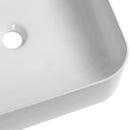 Lavabo da Appoggio 43x43x12 cm in Ceramica  Bianco