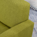 Poltroncina Mini per Bambini 49x45x44,5 cm in Lino  Verde