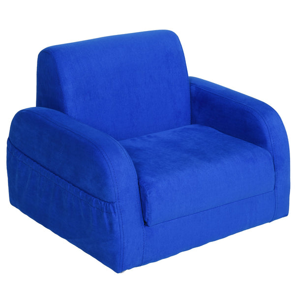 Poltroncina Letto per Bambini 51x45x38 cm  Blu acquista