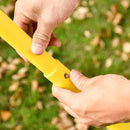 Set da Badminton Tennis Portatile per Adulti e Bambini con Racchette e Accessori  Giallo e Blu