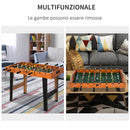 Calcio Balilla in Legno MDF 84,5x40x 61,2 cm 