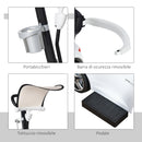 Macchina a Spinta per Bambini con Licenza Mercedes C63 AMG Push Car Bianca