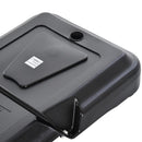 Canestro da Basket da Esterno con Supporto e Altezza Regolabile in Acciaio  