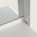 Armadio Portagioie a Specchio 35,5x9x100 cm  Bianco