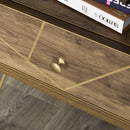 Scaffale Libreria 3 Ripiani 1 Cassetto 48x39x87,2 cm in Truciolare  Marrone