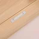 Scrivania da Ufficio con Piano Inclinabile 120x60x76 cm in Acciaio e MDF  Bianca