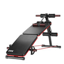 Panca Fitness per Addominali Inclinata Multifunzione Regolabile  