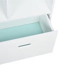 Libreria Scaffale Portagiochi per Cameretta 82x30x126 cm  Bianca