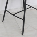 Set 2 Sgabelli Imbottiti 55,5x57,5x93 cm  Neri