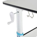 Set Scrivania e Sedia per Bambini Altezza Regolabile  Bianca