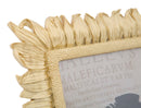 Cornice Glam Petalo 23x1,7x28 cm in Resina Oro