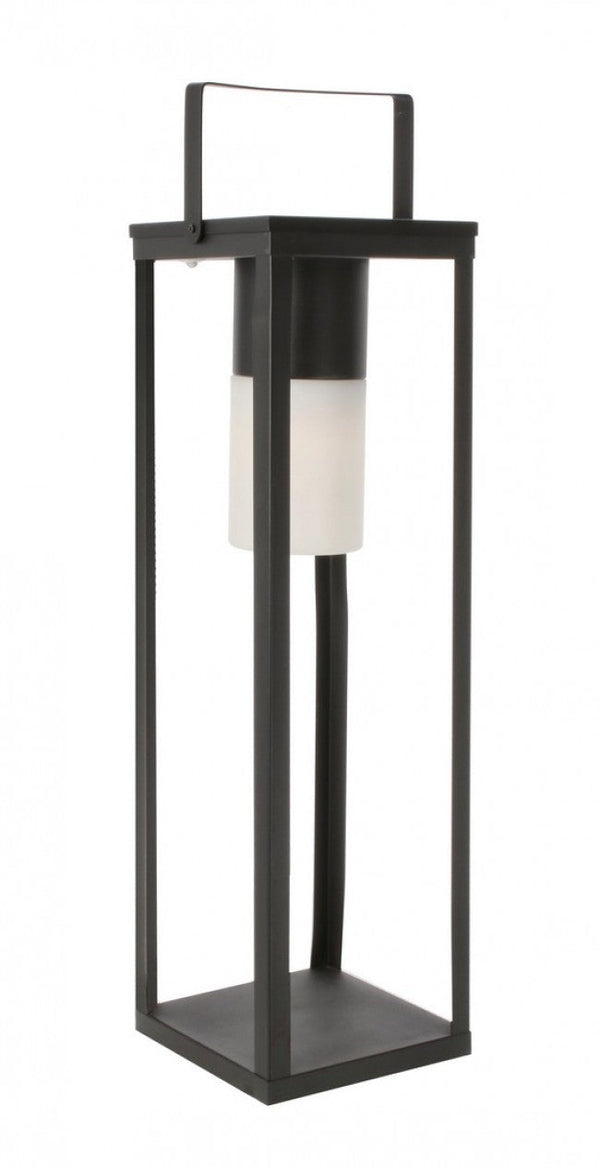 online Lampada Lanterna Solare 20x20x75h cm con Manico Nero