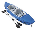 Canoa Kayak Gonfiabile 2 Posti con Remi in Alluminio Bestway Hydroforce