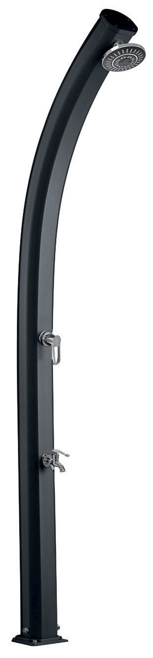 Doccia Solare da Giardino 33L Miscelatore e Lavapiedi Antracite prezzo