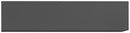 Pensile 1 Anta Vasistas 100x40x30 cm Maruska Grigio Antracite Opaco