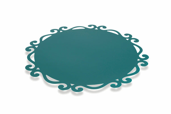 online Set 6 Tovagliette Ø44 cm in Plastica Villa d'Este Home Tivoli Dorian Blu