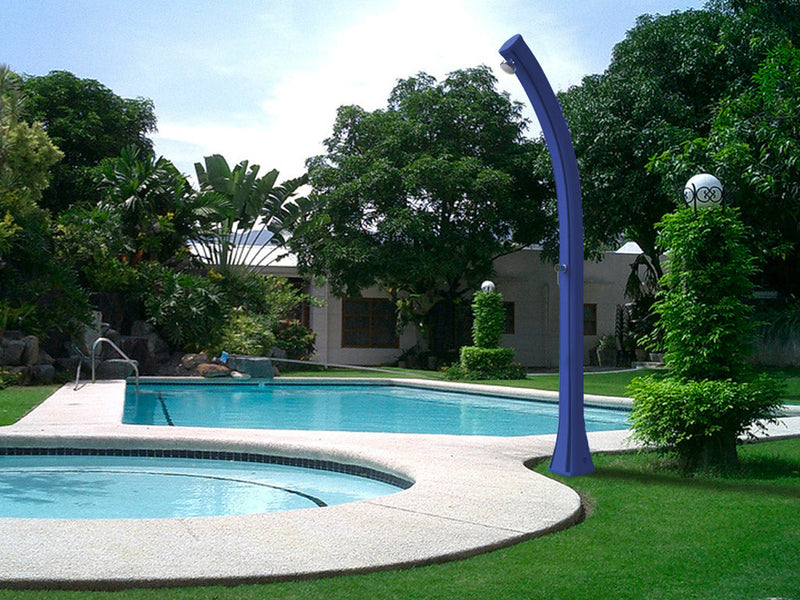 Doccia Solare da Giardino 28L Miscelatore Arkema Happy Five Fuxia