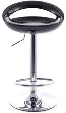 Sgabello con Alzata a Gas e Seduta Girevole in Abs Vandi Rosso