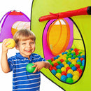 Tenda Igloo Per Bambini Con 200 Palline + Tunnel Pieghevole Giochi Salvaspazio
