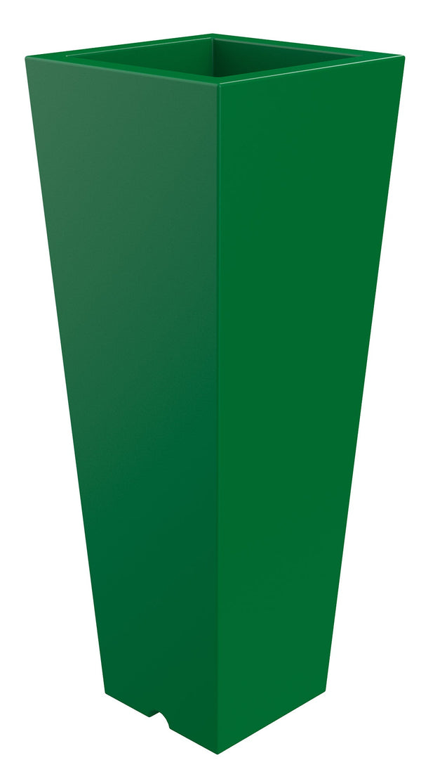 acquista Vaso 34x86 cm in Resina Arkema Quadro 86 Verde Scuro