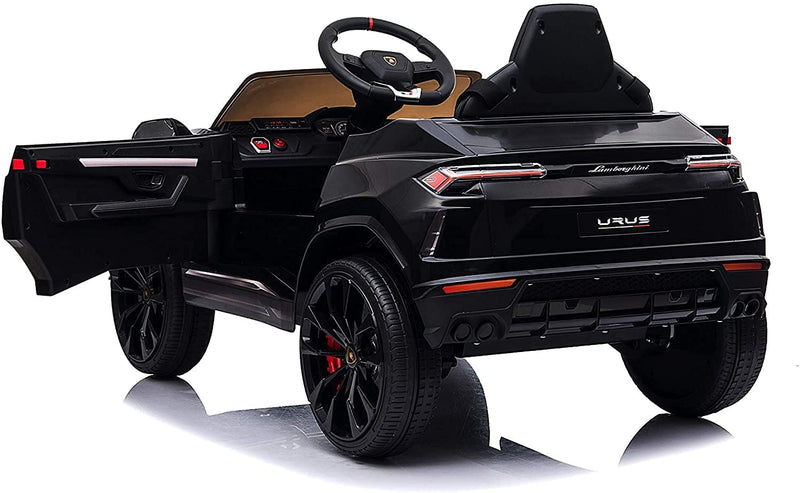 Macchina Elettrica per Bambini 12V con Licenza Lamborghini Urus Nera