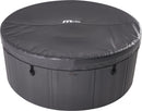 Vasca Idromassaggio Spa Denver Smontabile Trasportabile con Wifi per 6 Persone 182x182x70 cm in Materiale Plastico Grigio