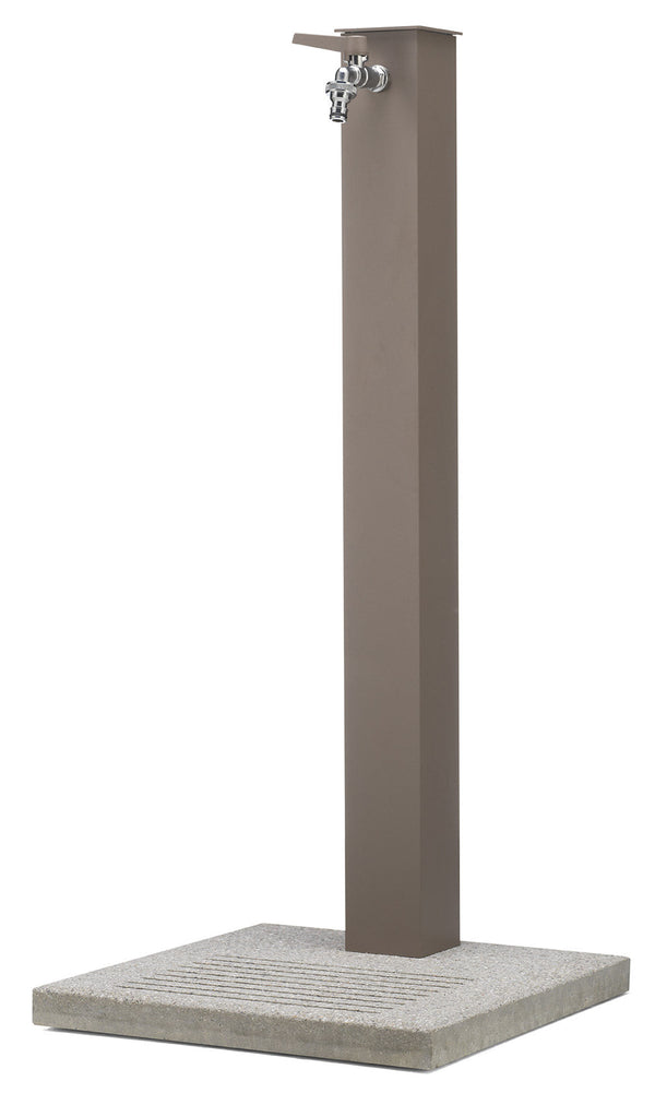 prezzo Fontana da Giardino con Rubinetto e Base in Cemento Belfer 42/QBM Tortora