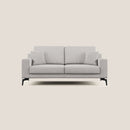 Divano 3 Posti 186x95x91 cm in Tessuto Grigio Chiaro