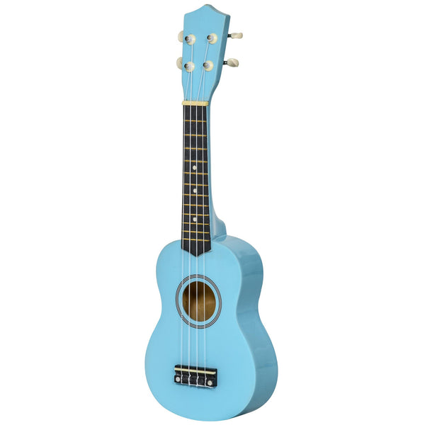 acquista Ukulele Soprano in Legno con Accessori  Celeste