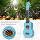 Ukulele Soprano in Legno con Accessori  Celeste
