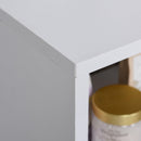 Mobiletto da Bagno 31,5x30x91,5 cm in Legno  Bianco