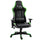 Sedia da Gaming Ergonomica 72x54x126-136 cm in PVC  Nera e Verde