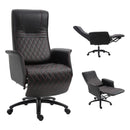 Sedia Poltrona Direzionale da Ufficio in Similpelle  Nera