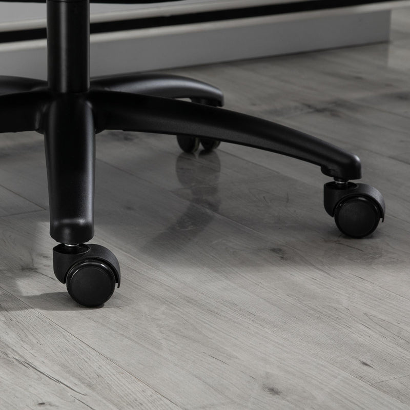 Sedia Poltrona Direzionale da Ufficio in Similpelle  Nera