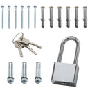 Barriera Dissuasore di Parcheggio Sosta 76,5x47x40,5 cm in Metallo 