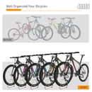 Set 5 Rastrellieri Portabici 29x32,5x8,2 cm in Acciaio Zincato 