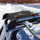 Borsa Portatutto per Tetto Auto 124x99x47 cm 566 L in PVC  Nera