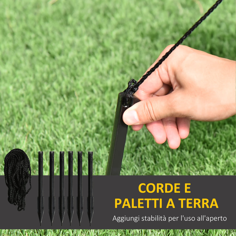 Pupazzo di Neve Gonfiabile H242 cm con Luci a LED 