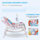 Sdraietta Dondolo per Neonati con Musica e Vibrazione 